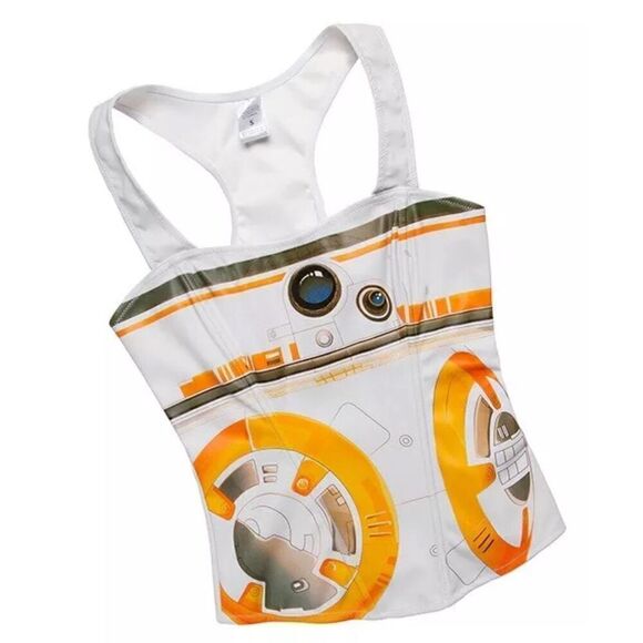 Plus size 3xl Star Wars Corset tank Tops Officially-licensed Star Wars BB 8 - Picture 1 of 10